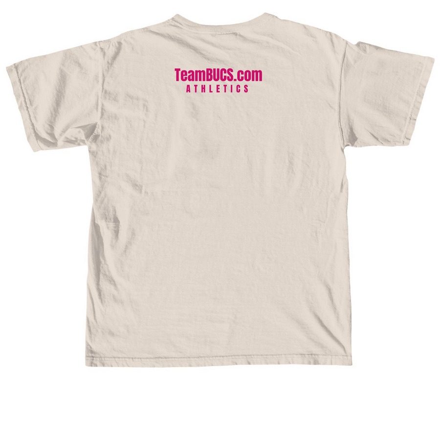 Who Do You Play For?, a Ivory Comfort Colors Unisex Tee (back-view)
