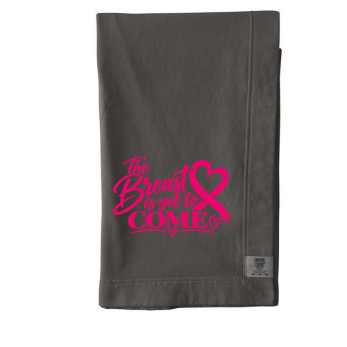 Wrapped in Hope. Covered in Strength., a Pepper Comfort Colors Blanket