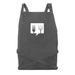 Black and White Aprons, a Black Denim Recycled Denim Bib Apron