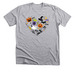 Spooky at Heart, a Athletic Heather Premium Unisex Tee
