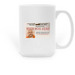 MUG SHOT MUG, a White Large Coffee Mug