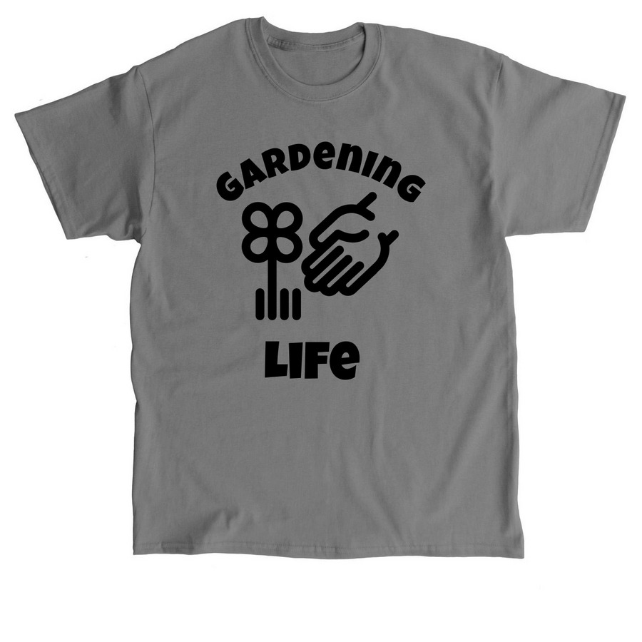 Gardening Life, a Charcoal Classic Unisex Tee