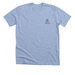 You Belong Here, a Heather Baby Blue Premium Unisex Tee