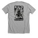 Kilo Strong&nbsp;, a Athletic Heather Premium Unisex Tee (back-view)