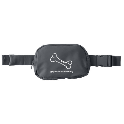 Bone bag, a Storm Grey Matte Hip Pack