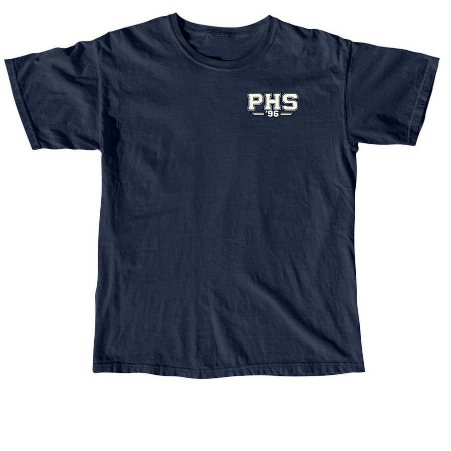 PHS '96 Tees and Hoodies, a True Navy Comfort Colors Unisex Tee