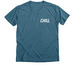 Classic Chill Merch, a Heather Deep Teal Premium V-Neck Tee