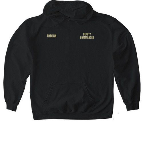 Deputy Commander, a Black Gildan Softstyle Pullover Hoodie