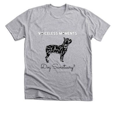 Voiceless Moments Tshirts, a Athletic Heather Premium Unisex Tee