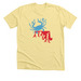 Eat Like a Local, a Heather Yellow Gold Premium Unisex Tee
