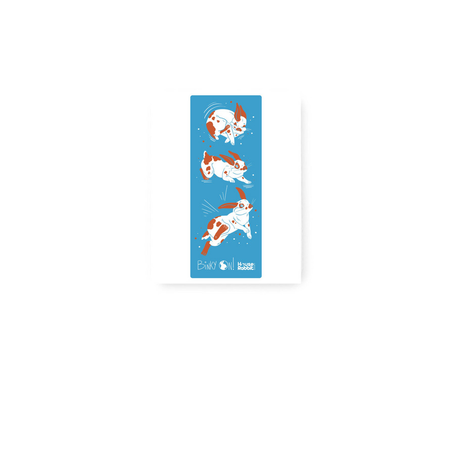 HRS 'Binky On!' Notebook, a White Spiral Notebook