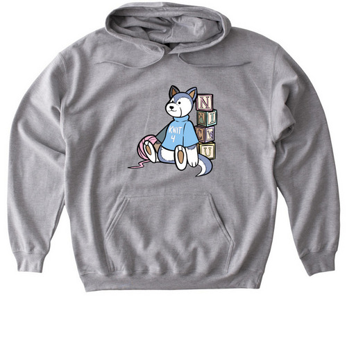 K4N Classics 2, a Sport Grey Gildan Softstyle Pullover Hoodie