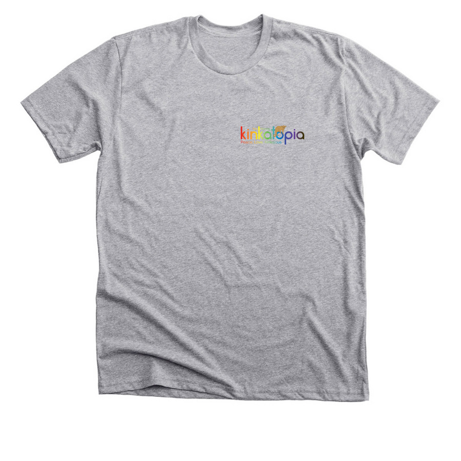 YOU BELONG: Kinkatopia's Most Colorful Line, a Athletic Heather Premium Unisex Tee