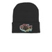 Kiss your butt goodbye beanie, a Black Printed Cuffed Beanie