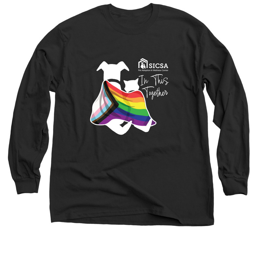 In This Together - Long Sleeves, a Black Classic Long Sleeve Tee