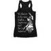 Bravo Belly Dance | Special Edition Logo, a Black Women's Racerback (back-view)