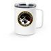 JTF-GOLD Travel Mug, a White Stainless Steel Travel Mug