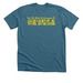 There's No Place Like Home, a Heather Deep Teal Premium Unisex Tee