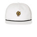 Aviators Baseball, a White/ Black Printed Umpqua Snapback Cap