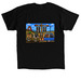 Aspen's regional tshirt, a Black Classic Unisex Tee (back-view)