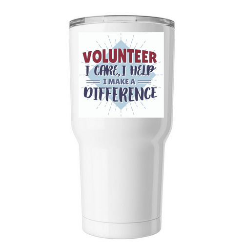 Sip & Support ? 32oz Tumbler&nbsp;, a White Insulated Tumbler