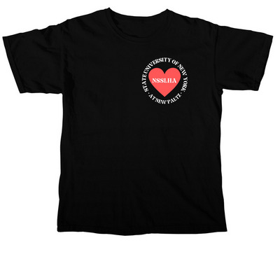 NSSLHA Top, a Black Comfort Colors Unisex Tee