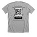 Donor 4 David, a Athletic Heather Premium Unisex Tee (back-view)
