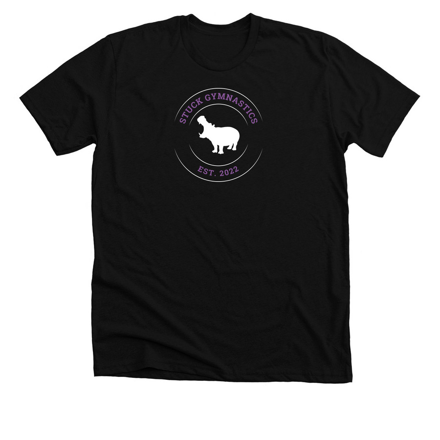 Ways to Go Hippo, a Solid Black Blend Premium Unisex Tee