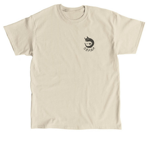 Walking Dogs the Ohana way, a Sand Classic Unisex Tee