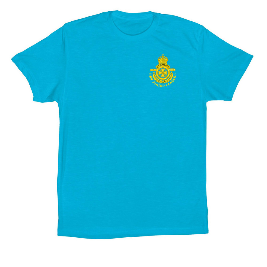 RBR JL'S ST. LUCIA SUMMER CAMP T-SHIRT&nbsp;, a Turquoise Premium Cotton Tee