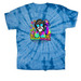 GSBTF Woofstock Logo, a Baby Blue Classic Tie Dye Tee