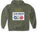 Rare Connection 3rd Anniversary&nbsp;, a Military Green Gildan Softstyle Pullover Hoodie