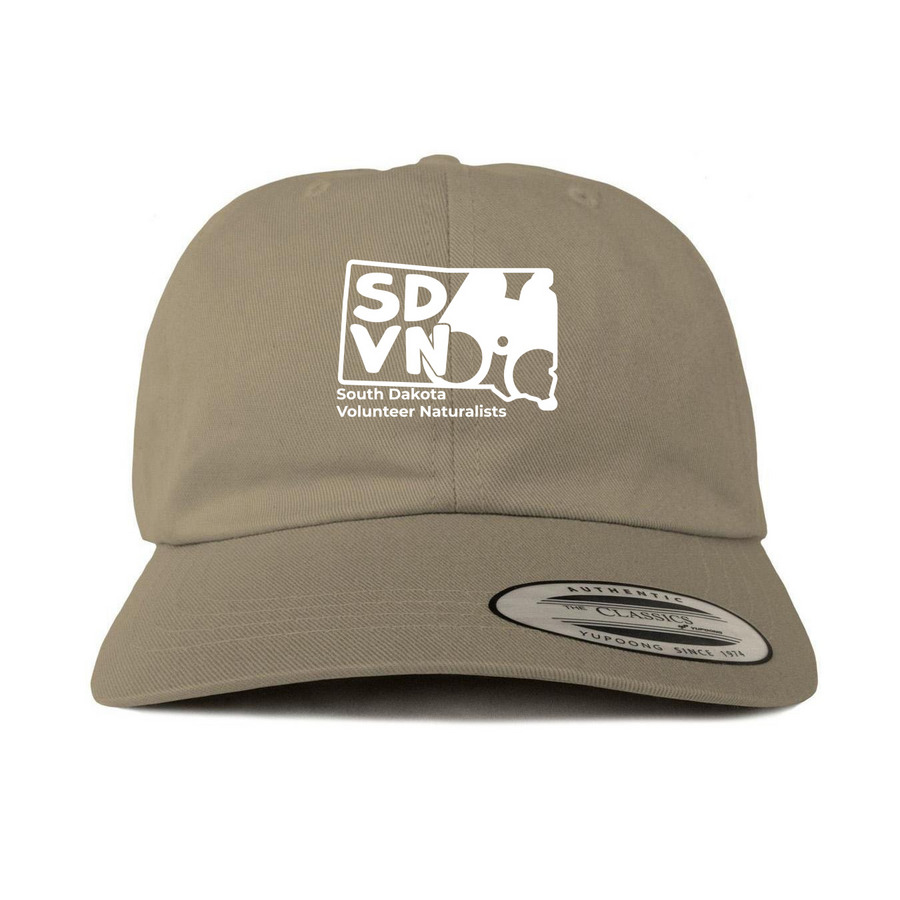 South Dakota Volunteer Naturalist Hat, a Khaki Printed Classic Baseball Cap