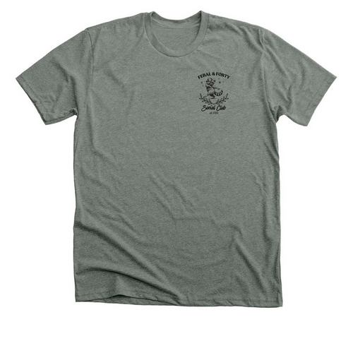 Trash Talk, a Deep Heather Premium Unisex Tee