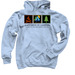 HIC Summer 2021 Apparel, a Light Blue Pullover Hoodie