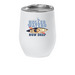 The Paddler, a White Insulated Wine Cup