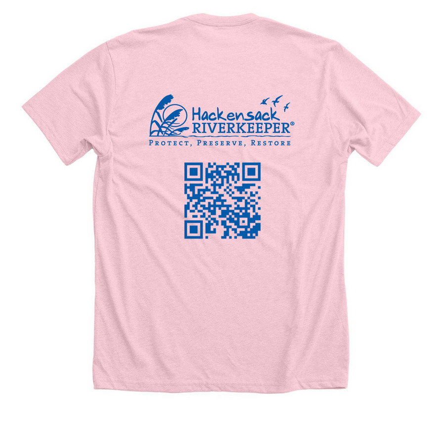 Laurel Hill Park, a Heather Pink Premium Unisex Tee (back-view)