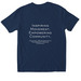 EDE Board Shirts, a Navy Softstyle Cotton Tee (back-view)