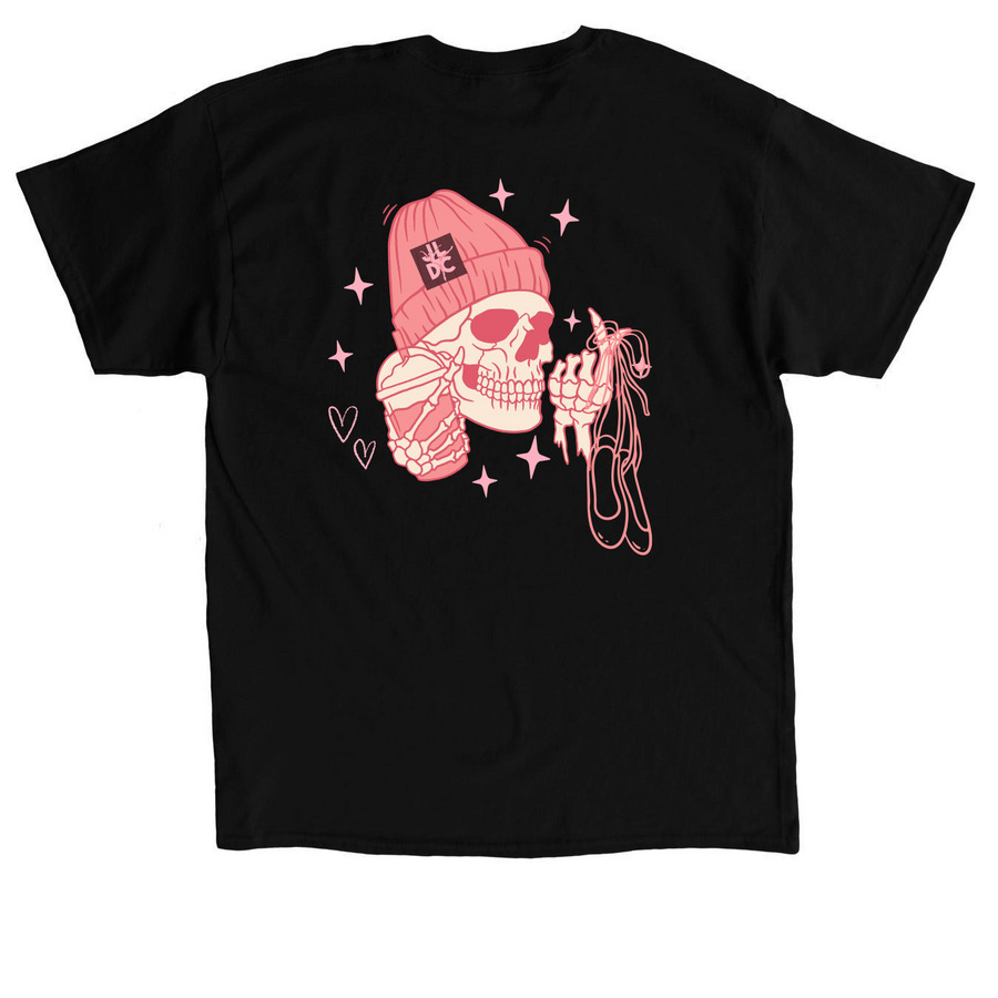 JLDC 2026, a Black Classic Unisex Tee (back-view)