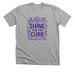 Shine for the Cure Shirts, a Athletic Heather Premium Unisex Tee