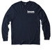KNOM Radio Mission, a Night Sky Navy Allmade Organic Cotton Long Sleeve Tee