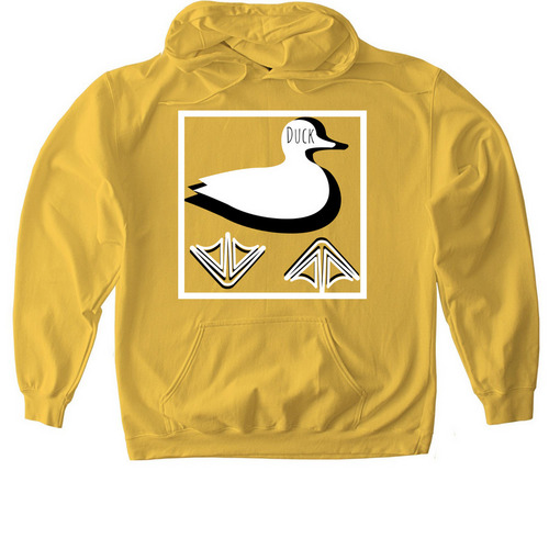 Duck, a Daisy Softstyle Pullover Hoodie