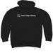 DCN Box Logo, a Black Midweight Pullover Hoodie