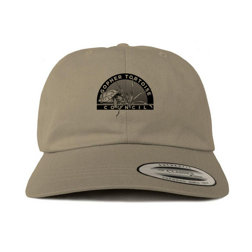 Gopher Tortoise Council, a Khaki Printed Classic Baseball Cap