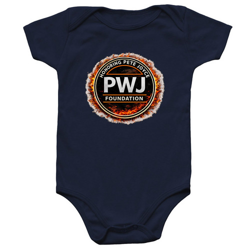 PWJ Onesie, a Navy Infant Onesie