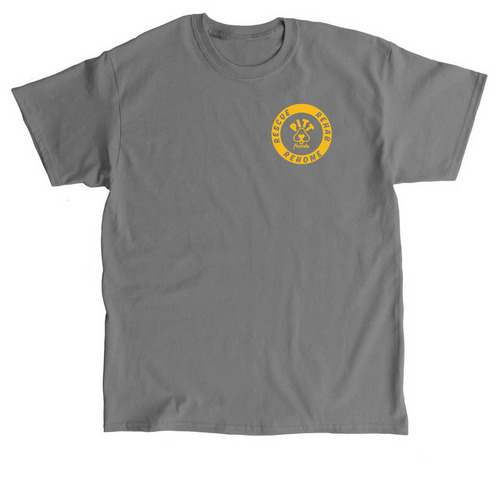 We Let the Dogs Out, a Charcoal Classic Unisex Tee