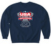 Team USA 2026 T4 Nations Cup World Champions, a Navy Softstyle Crewneck Sweatshirt