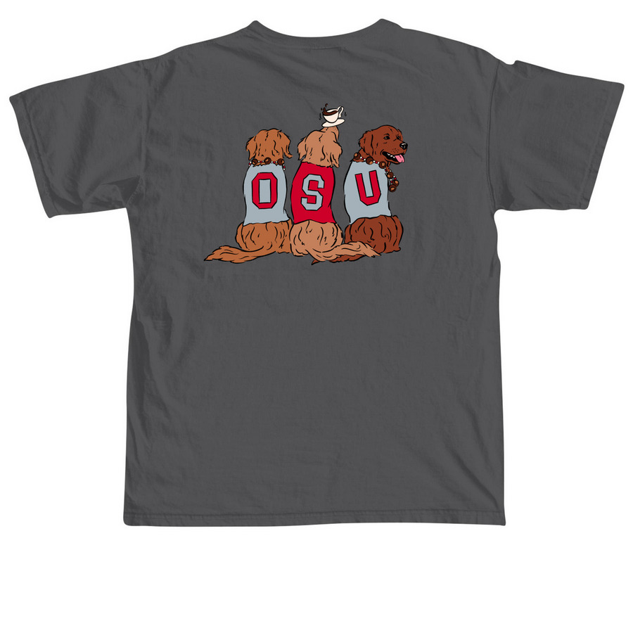 CBCC Fall Drop, a Pepper Comfort Colors Unisex Tee (back-view)