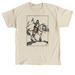 Knight and Horse, a Sand Classic Unisex Tee