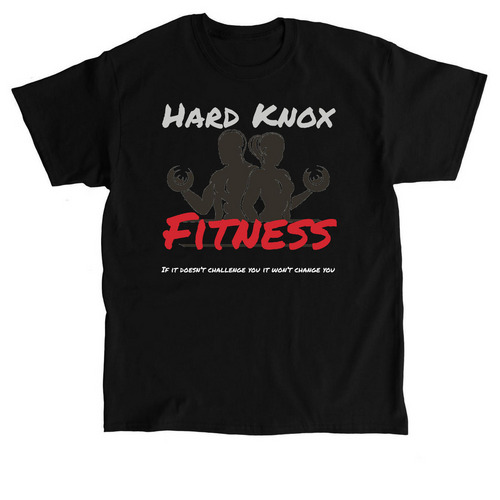 Hard Knox Fitness, a Black Classic Unisex Tee